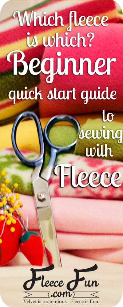 Which fleece is which? Your quick start guide to fleece. ♥ Fleece Fun
