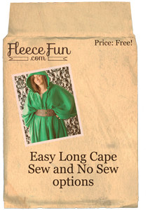 Easy long cape ad peeps