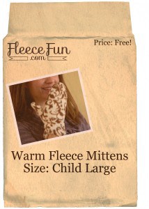 mitttens child large