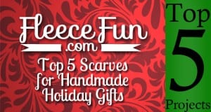 Christmas top five projects scarves