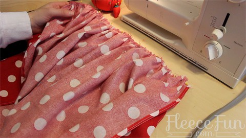 making a basting stitch