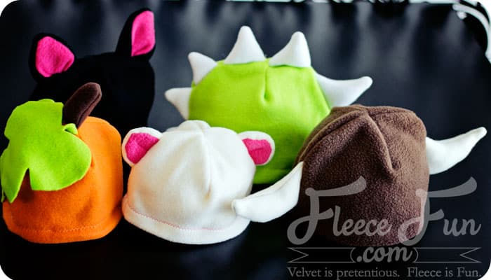 25 Free Fleece hat patterns tutorials and DIY’s