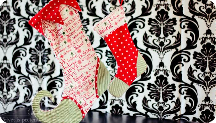 23 Festive DIY Holiday Stockings