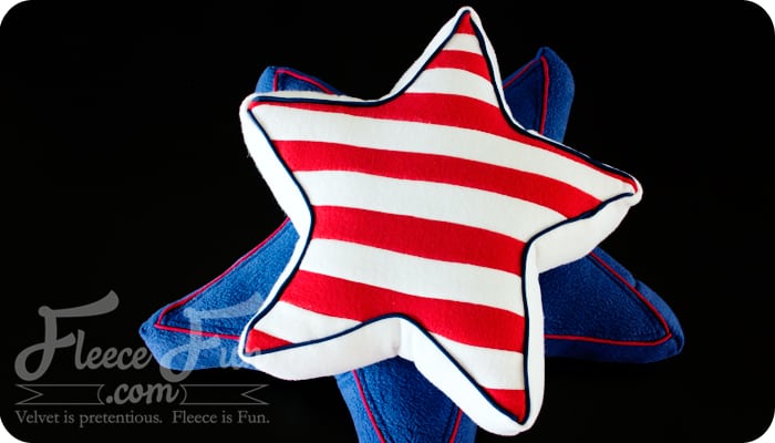 Star In Stripes Forever Pillow