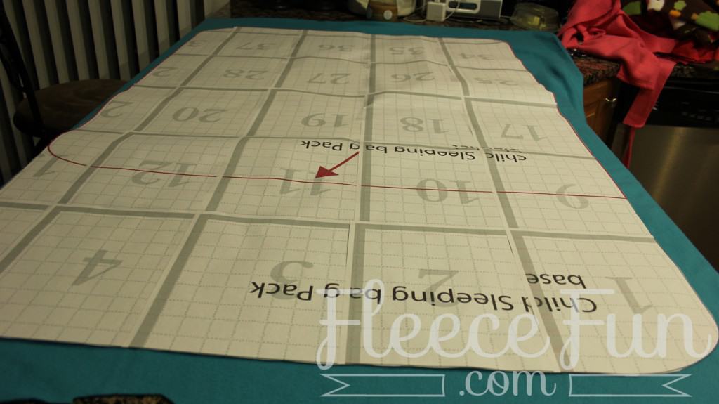 assembling the pattern. I love this sleeping bag pack that turns into a backpack! It's a free sewing pattern and there is a video to make it easy! This sleeping bag pack how to is a great DIY sewing project.