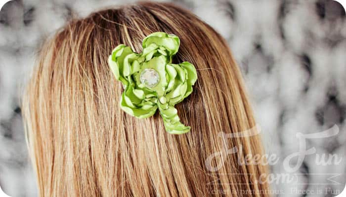 Chic Shamrock Hair Clip for St. Patrick’s Day