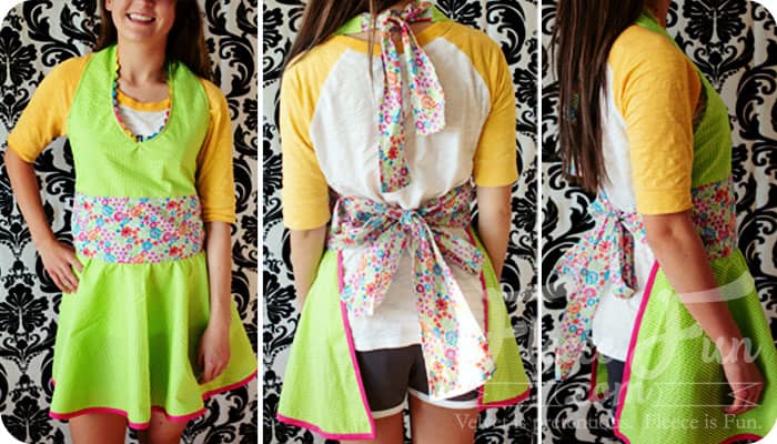 Free apron pattern for teens and tweens