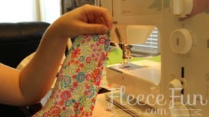 making the waist