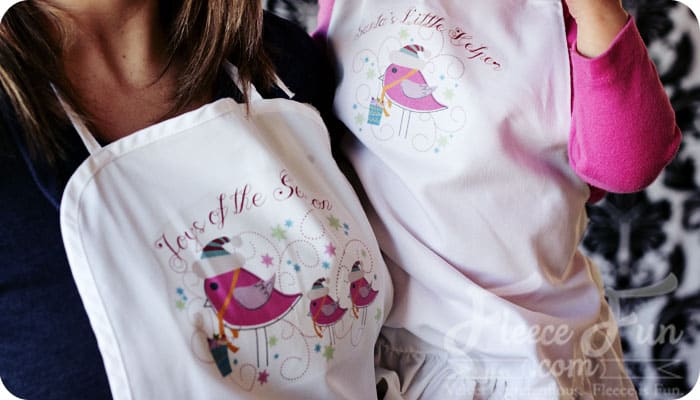 Free Christmas Printable for Apron