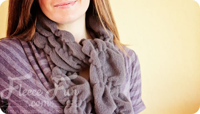 Scarf tutorial:  The Bubble Scarf