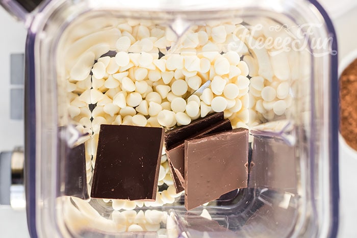 Taking the chocolate bars and white chips. Making your own homemade hot cocoa mix at home couldn’t be easier. With just three steps, you’ll have a jar of cozy goodness ready to go whenever the craving hits. The recipe is simple, the ingredients are basic, and the payoff is a steaming mug of chocolate comfort. Add marshmallows, whipped cream, or even a candy cane for extra fun.