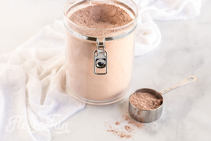 Making your own homemade hot cocoa mix at home couldn’t be easier. With just three steps, you’ll have a jar of cozy goodness ready to go whenever the craving hits. The recipe is simple, the ingredients are basic, and the payoff is a steaming mug of chocolate comfort. Add marshmallows, whipped cream, or even a candy cane for extra fun.