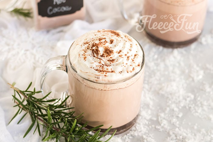 Learn how to make Homemade Hot Cocoa Mix (Best Ever!). This easy DIY recipe makes for wonderful gifts or a kitchen staple during the cold months. Perfect for a holiday pick me up. This recipe goes beyond the regular ingredients to give you a full rich blend of cholate flavors and goodness.