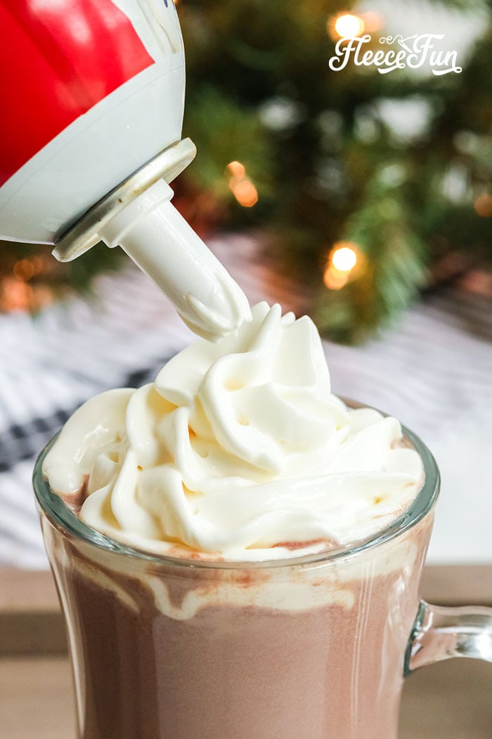 You can make this Ultimate Gourmet Hot Chocolate Mix Recipe (Homemade) - easy and makes a great gift! Ingredients can be found at your local grocery store!