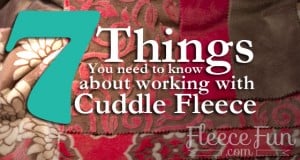 7 things cuddle fleece feature