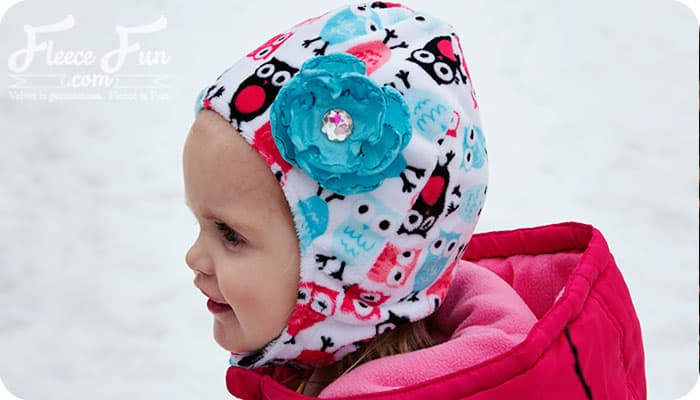 Baby Hat with Chin Strap {Free Pattern}