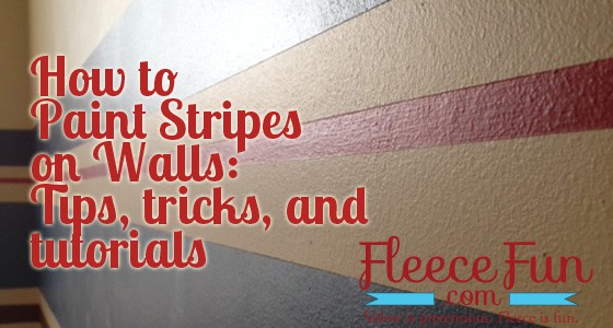 How to paint stripes on walls: tips, tricks and tutorials