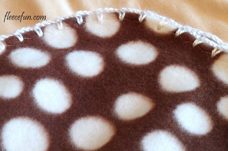 Easy Crochet Edge for Baby’s Blanket