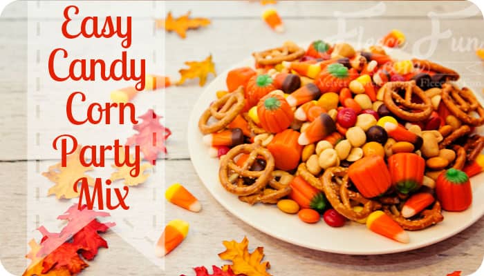 Foodie Friday: Easy Candy Corn Party Mix