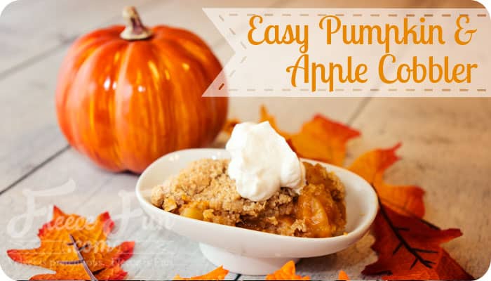 Foodie Friday: Easy Pumpkin Apple Cobbler