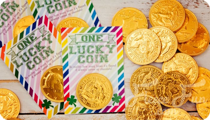 Free St. Patrick’s Day Printable – One Lucky coin