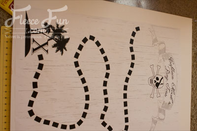 Printing up the pirate game.