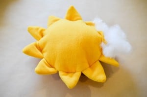 stuffing with poly batting