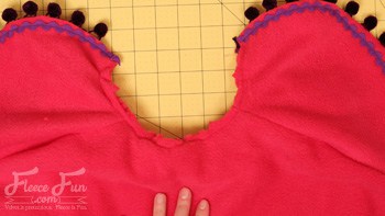 sewing the seams. You can make a cape that is inspired by Princess Anna's cape form Disney's Frozen . This DIY costume idea is perfect for your little Disney Princess. The video makes it easy to sew.