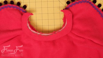 finishing the anna cape. You can make a cape that is inspired by Princess Anna's cape form Disney's Frozen . This DIY costume idea is perfect for your little Disney Princess. The video makes it easy to sew.