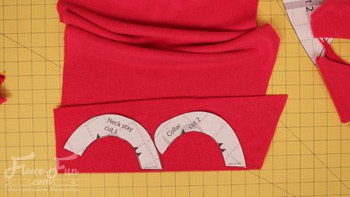 cutting the collar