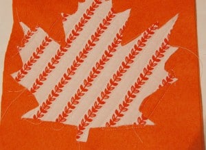 Maple leaf coaster Step3