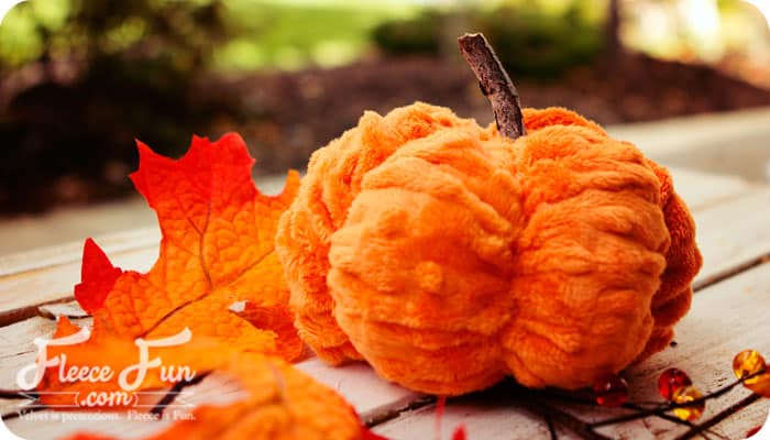 How to make a fabric pumpkin tutorial