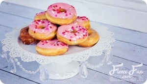 beaded cake stand