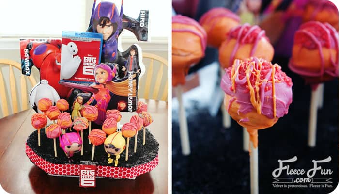 Big Hero 6 Recipe – Honey Lemon’s Exploding Cake Pops