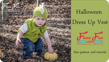Oh my gosh! This child's fleece Vest pattern comes in sizes baby to 12 years and it's FREE! It looks really easy to sew too! Love this!!!