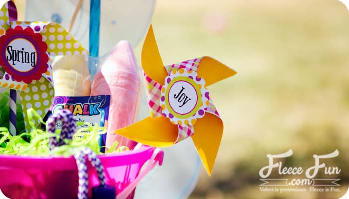 Printable Pinwheels for Spring