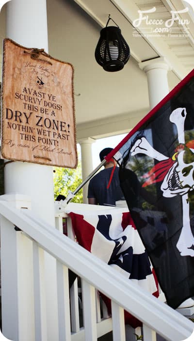 Pirate Party Sign Printable