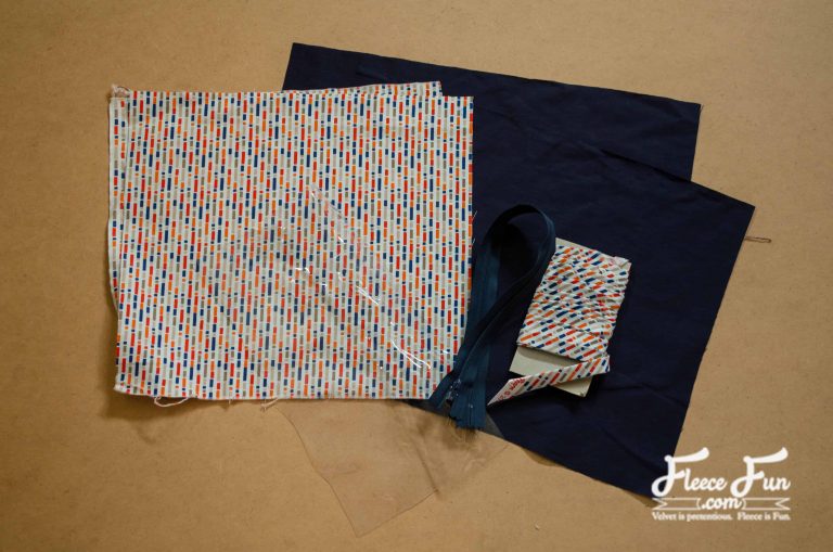 Cutting the fabric pieces. This travel shaving kit is handmade, sleek, and super practical—with compartments that actually make sense. With our step-by-step tutorial, you can stitch one up and customize the fabric to fit his style. It’s the perfect blend of rugged and personal. He’ll use it more than once.