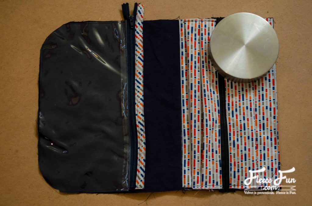 Tracing a small round object. This travel shaving kit is handmade, sleek, and super practical—with compartments that actually make sense. With our step-by-step tutorial, you can stitch one up and customize the fabric to fit his style. It’s the perfect blend of rugged and personal. He’ll use it more than once.