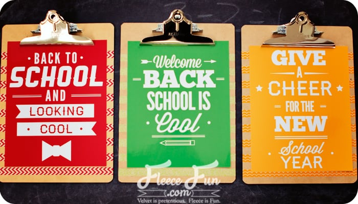 Back to school Printable (FREE)