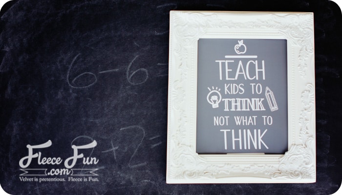 Back to school printable:  Teach Kids…