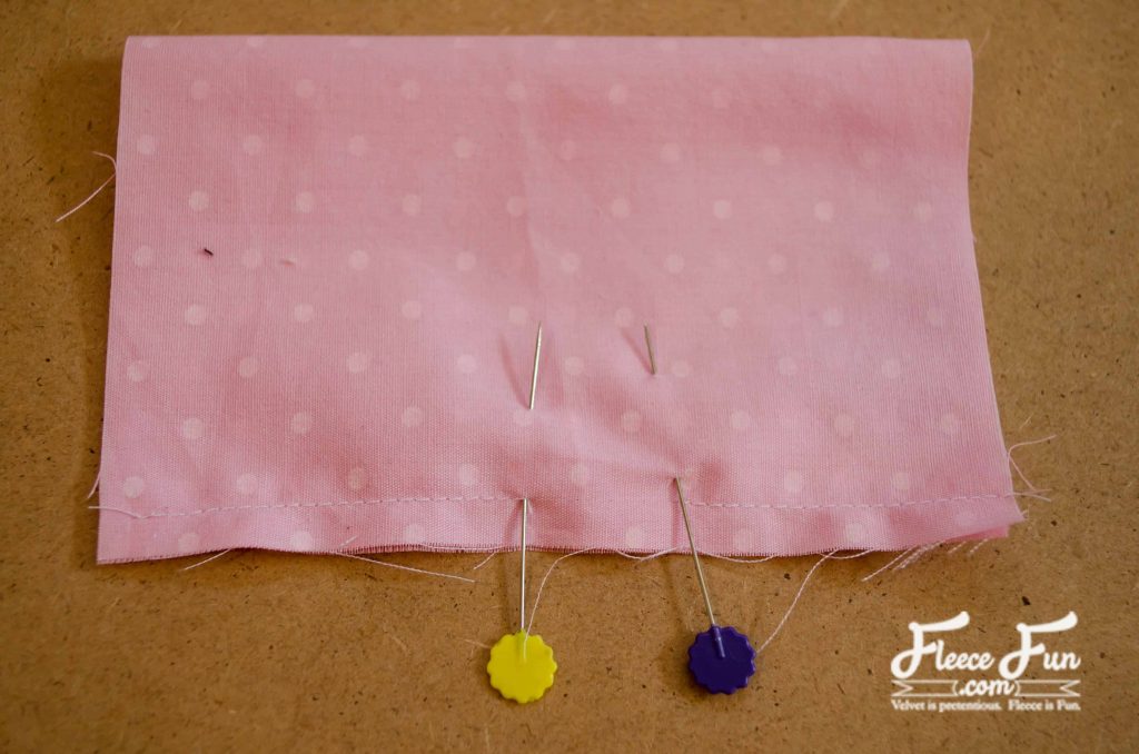 making a bow. I love this fleecy sheep purse pattern and tutorial. Such a great handmade gift DIY idea and perfect sewing for a little girl.