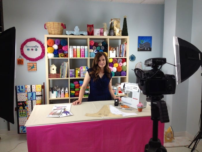 I love how she shows the basic parts to a sewing machine. Perfect for beginners who want to learn how to sew.