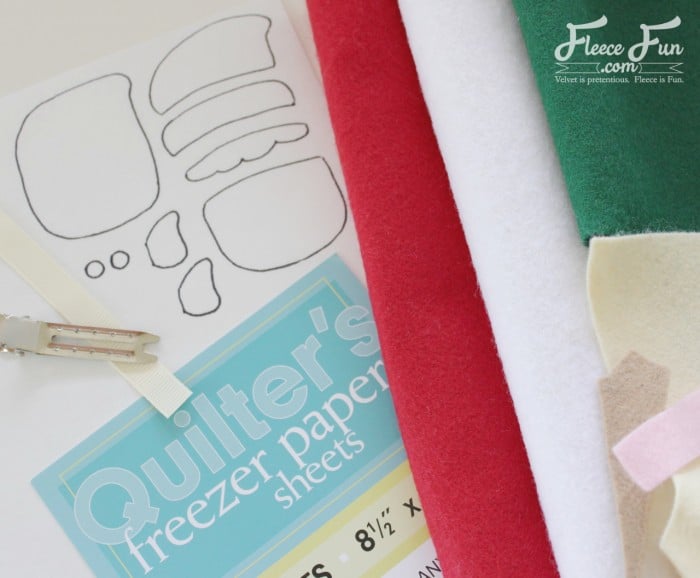 Learn how to make a Felt Elf ornament with fleecefun’s free template and step-by-step tutorial.