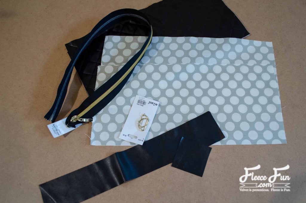 making the straps. Love this Quilted Leather Clutch Tutorial! it looks simple to make and so chic! I want to sew this.