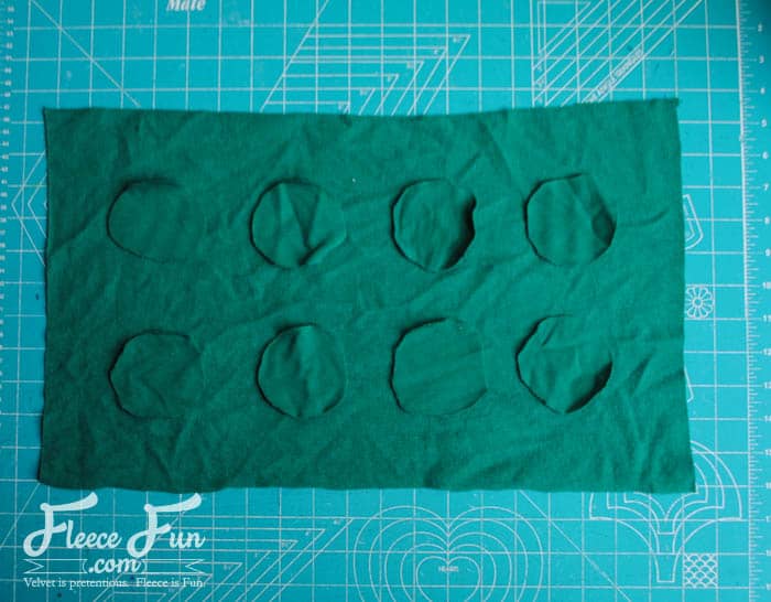 arranging the circles