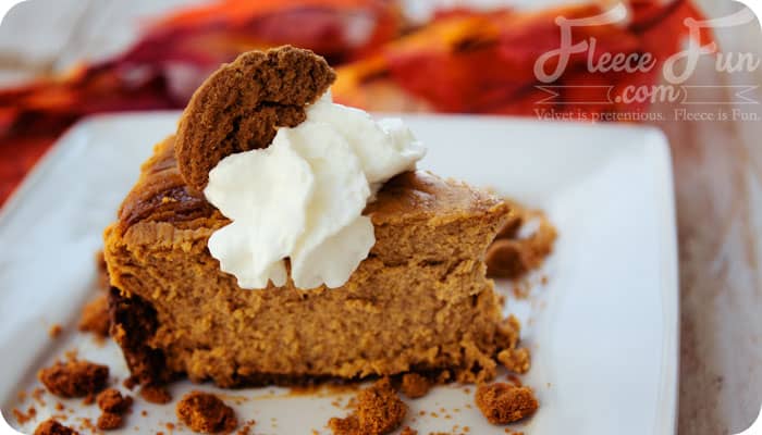 Pumpkin Cookie Butter Cheesecake