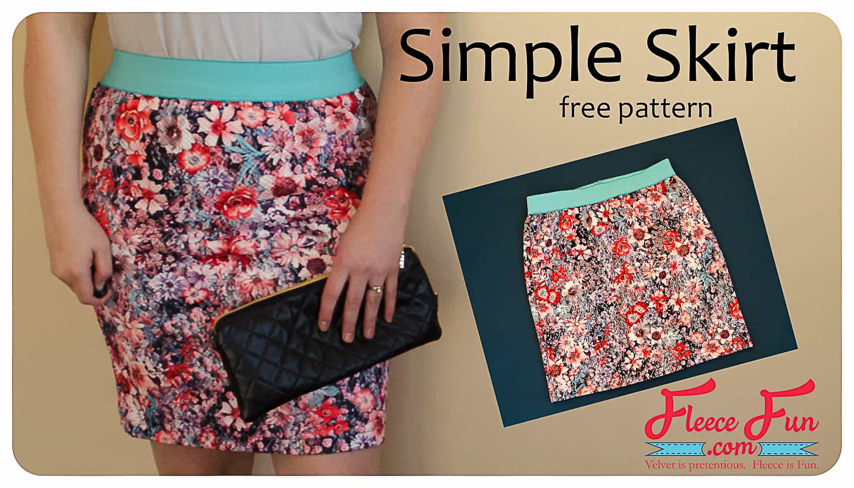 Easy Women’s Skirt Sewing Tutorial