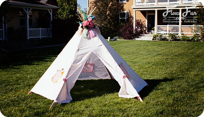 How to make a Teepee (free pattern) DIY