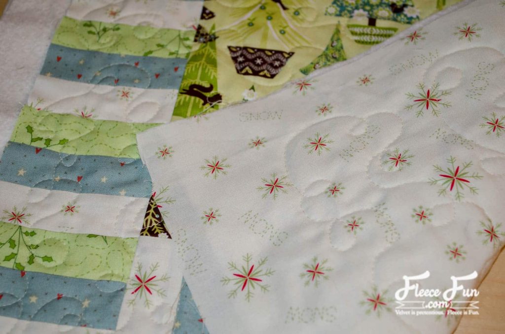 quilting through all the layers